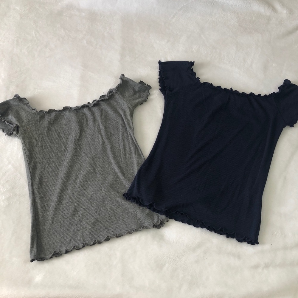 Two Hollister Tops